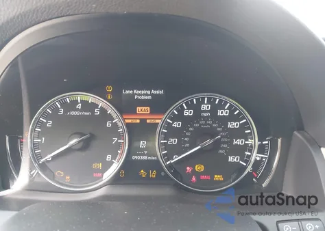 2016 Acura Rlx Advance Package from USA, damaged, VIN JH4KC1F94GC001932